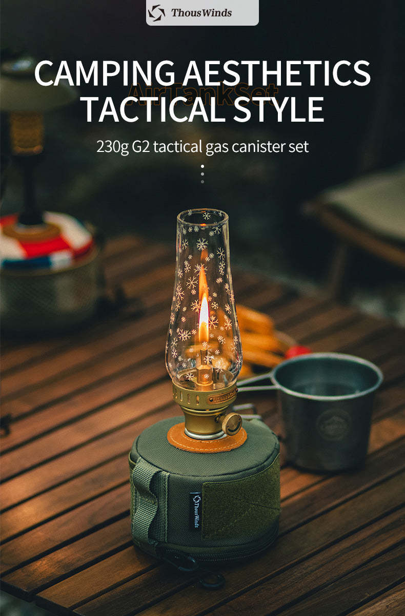 Thous Winds 230g G2 Tactical Gas Canister Set - Black-Goritta Works Sdn. Bhd. 202501017603 (1619017-X)