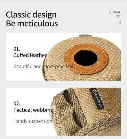 Thous Winds 230g G2 Tactical Gas Canister Set - Black-Goritta Works Sdn. Bhd. 202501017603 (1619017-X)