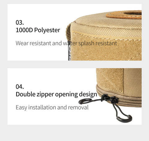 Thous Winds 230g G2 Tactical Gas Canister Set - Red, White & Blue-Goritta Works Sdn. Bhd. 202501017603 (1619017-X)