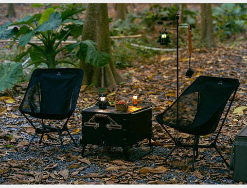 Thous Winds High and Low Moon Chair - Red , White & Blue-Goritta Works Sdn. Bhd. 202501017603 (1619017-X)