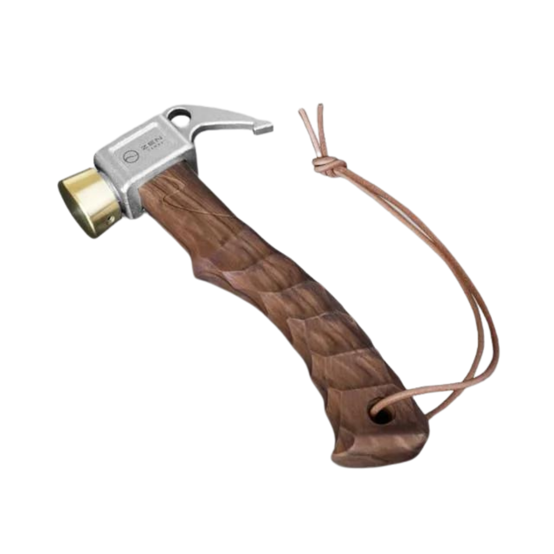 ZEN Camps Peg Hammer - Olive wood, Oil Stain-Goritta Works Sdn. Bhd. 202501017603 (1619017-X)