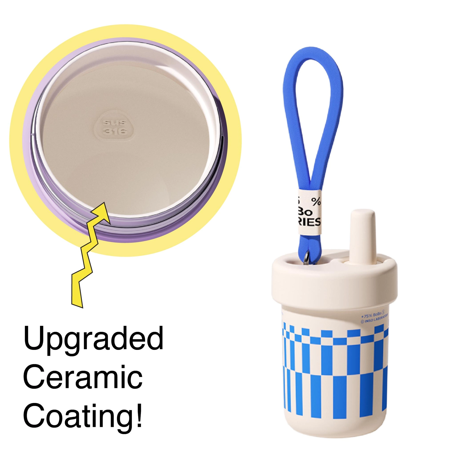 CHAKO LAB BoBo Ceramic Cup - Blue