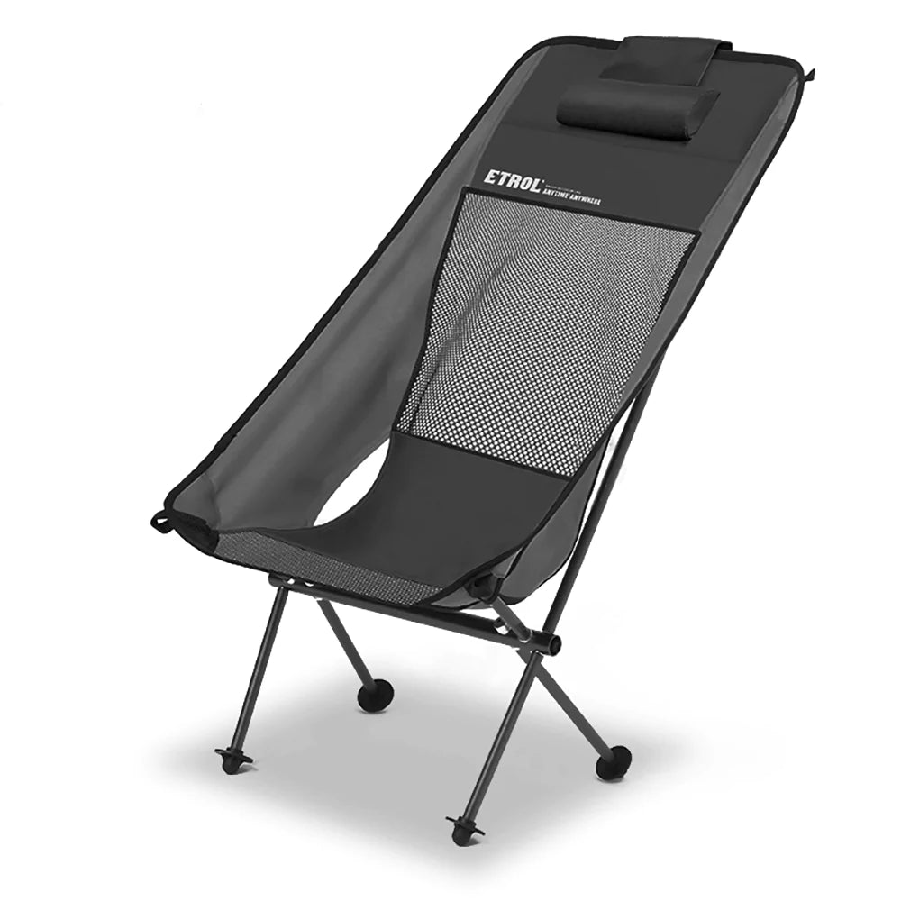 Etrol Folding Chair Large - Black-Goritta Works Sdn. Bhd. 202501017603 (1619017-X)