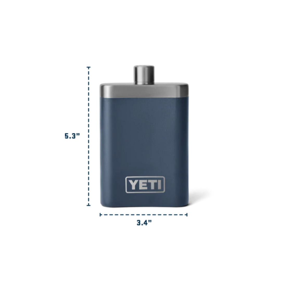 YETI 7 oz Flask - Stainless Steel