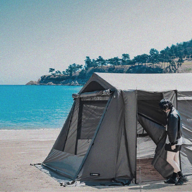 KZM Wild Field Oscar Trim House  2-3Person Tent