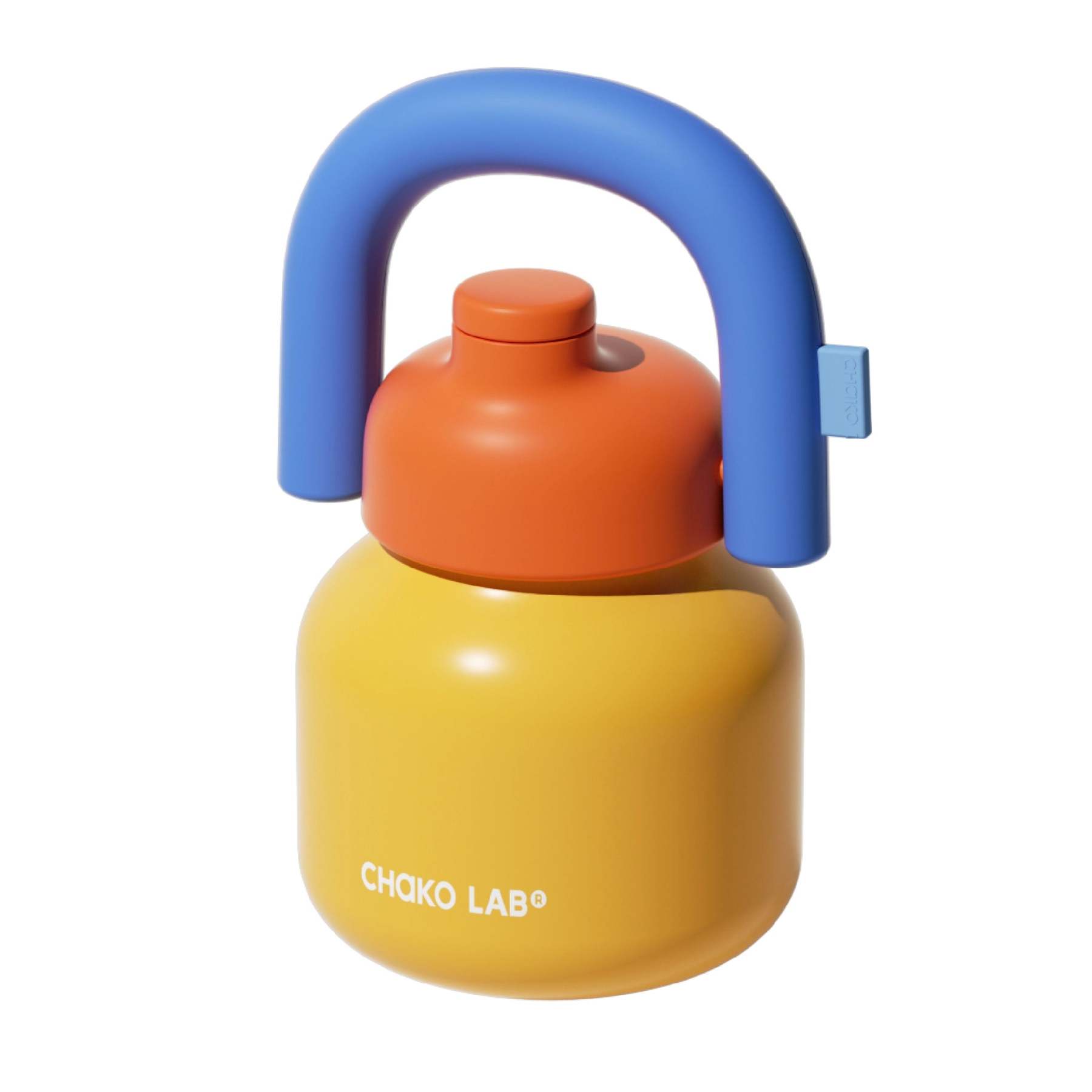 CHAKO LAB Lin Lin Bottle Thermos - White / Blue-Goritta Works Sdn. Bhd. 202501017603 (1619017-X)