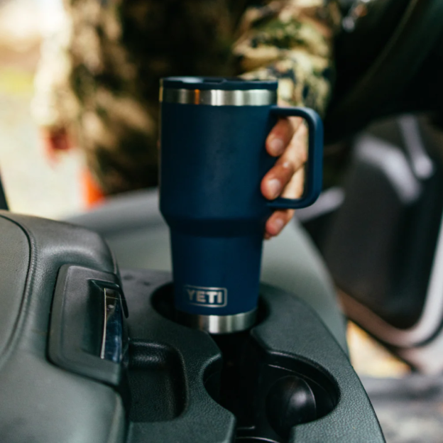 YETI Rambler 30 OZ Travel Straw Mug With Color-Matched Straw Lid - Black