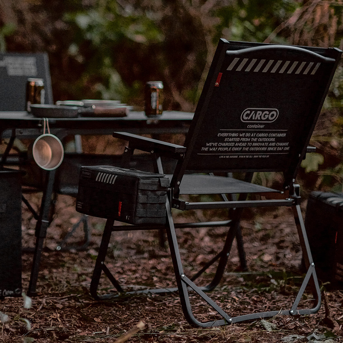 Cargo Container Side Storage Bag - Beige