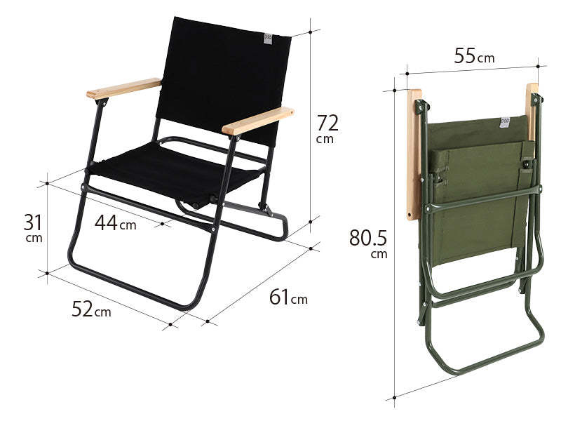 DoD Low Rover Chair - Khaki-Goritta Works Sdn. Bhd. 202501017603 (1619017-X)
