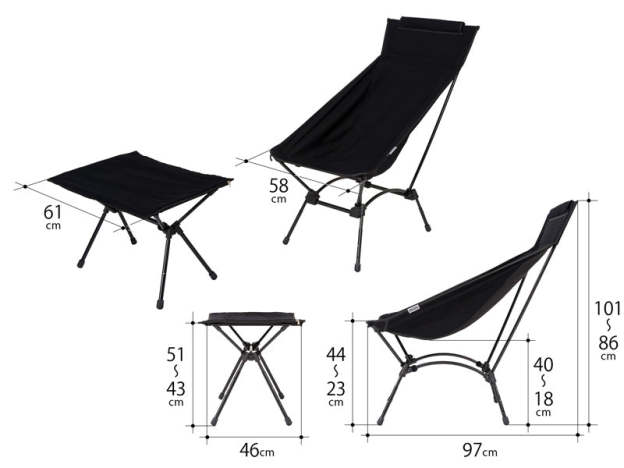 DoD Yabaissu Chair - Black-Goritta Works Sdn. Bhd. 202501017603 (1619017-X)