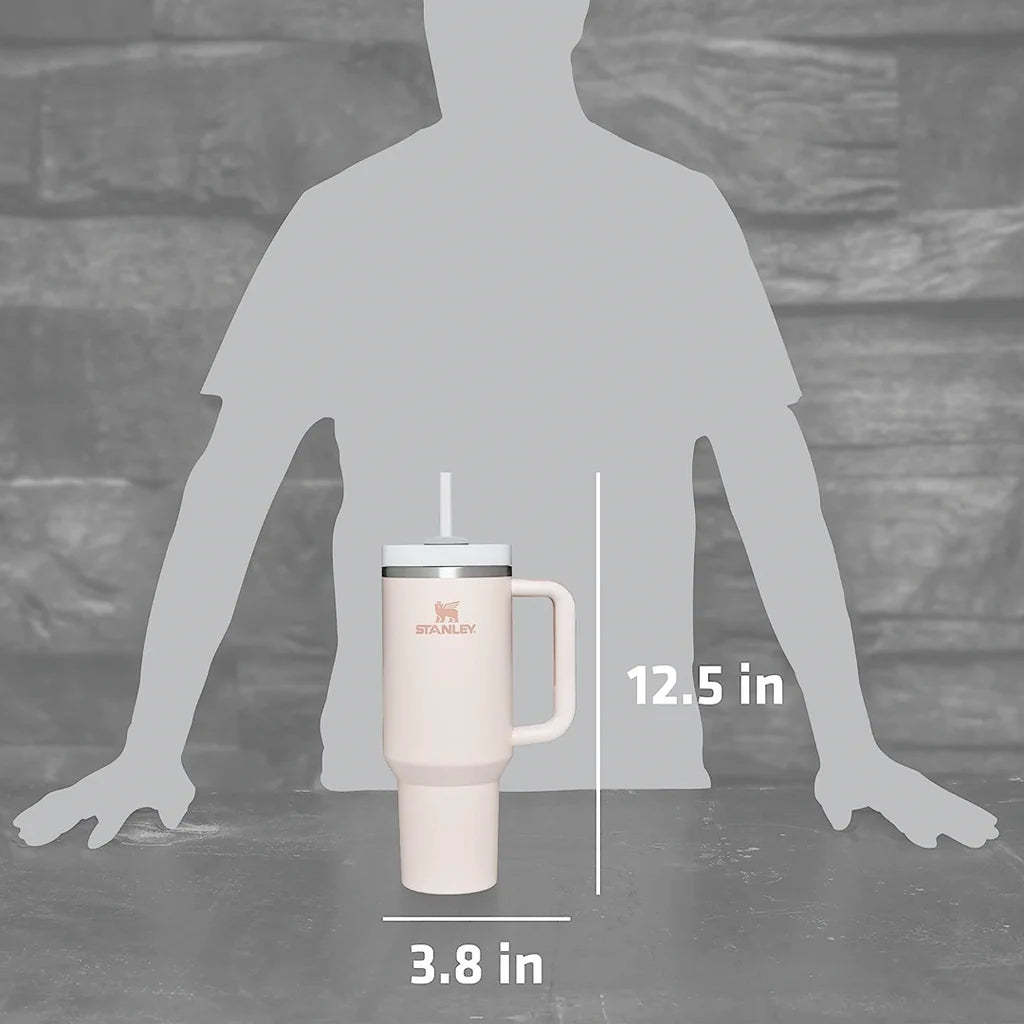 Stanley Quencher H2.0 FlowState Vacuum Insulated Tumbler with Lid 40oz - Black 2.0-Goritta Works Sdn. Bhd. 202501017603 (1619017-X)