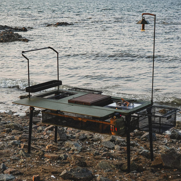 Cargo Container Comfort IGT Table (4 unit) - Black 