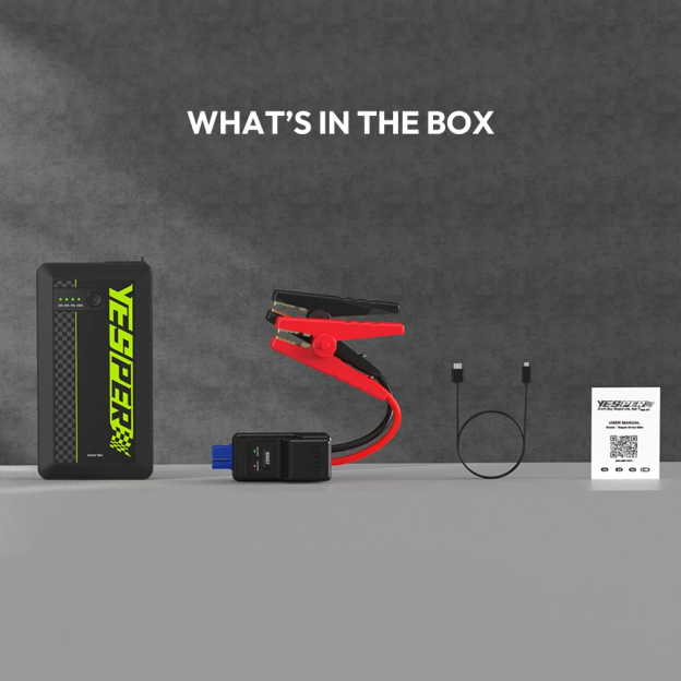 YESPER Armor Mini Multi-function Jump Starter 12V - 8000mAh