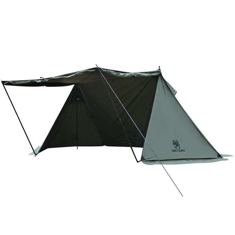 OneTigris Roc Shield Bushcraft 2-3 person Tent TC Version - Ranger Green-Goritta Works Sdn. Bhd. 202501017603 (1619017-X)