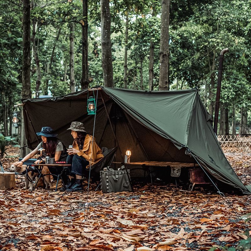 OneTigris Roc Shield Bushcraft 2-3 person Tent TC Version - Ranger Green-Goritta Works Sdn. Bhd. 202501017603 (1619017-X)