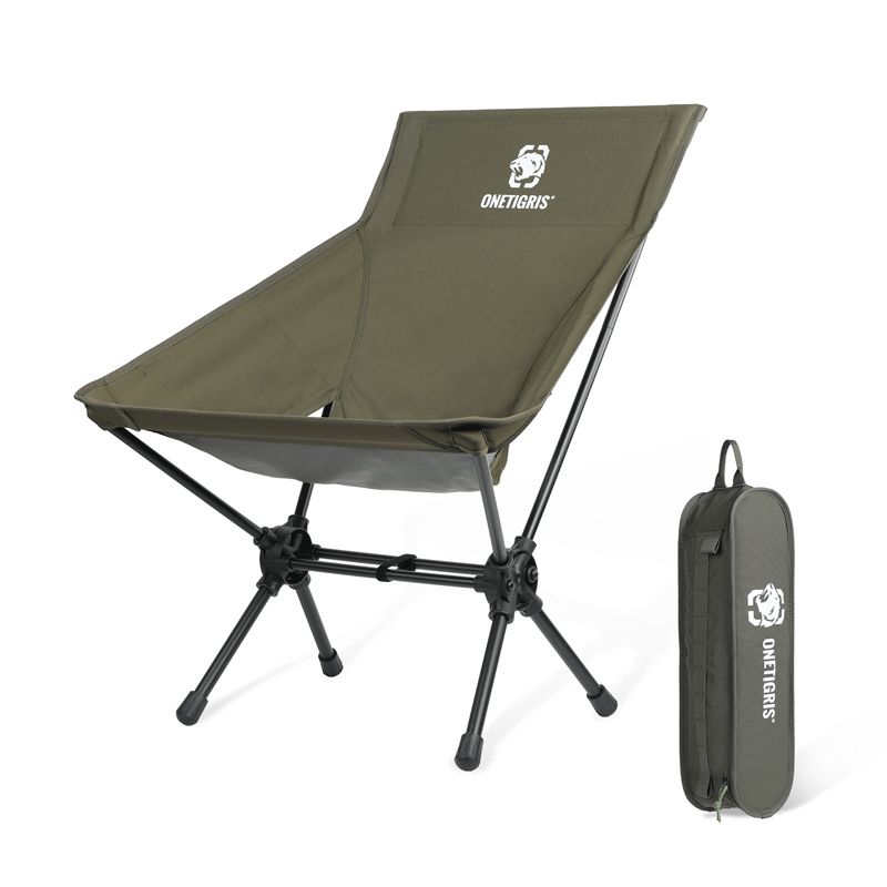 OneTigris Portable Camping Chair Large - Ranger Green-Goritta Works Sdn. Bhd. 202501017603 (1619017-X)