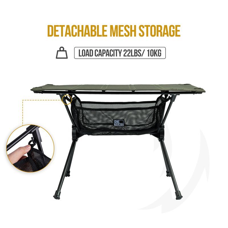 OneTigris Worktop Portable Camping Table - Ranger Green-Goritta Works Sdn. Bhd. 202501017603 (1619017-X)