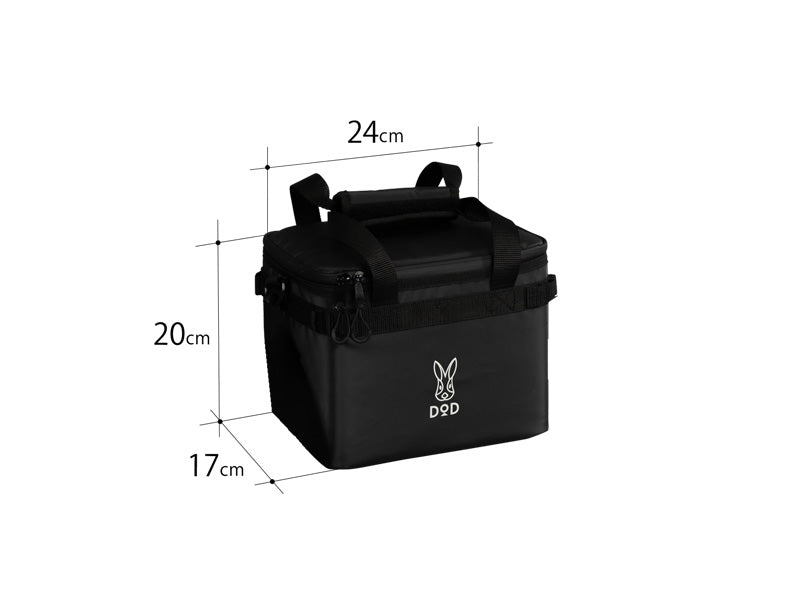 DoD Soft Kurara Cooler box (4) - Black-Goritta Works Sdn. Bhd. 202501017603 (1619017-X)