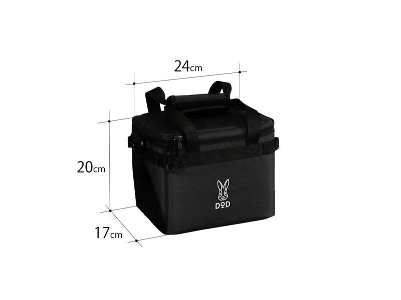 DoD Soft Kurara Cooler box (4) - Black-Goritta Works Sdn. Bhd. 202501017603 (1619017-X)