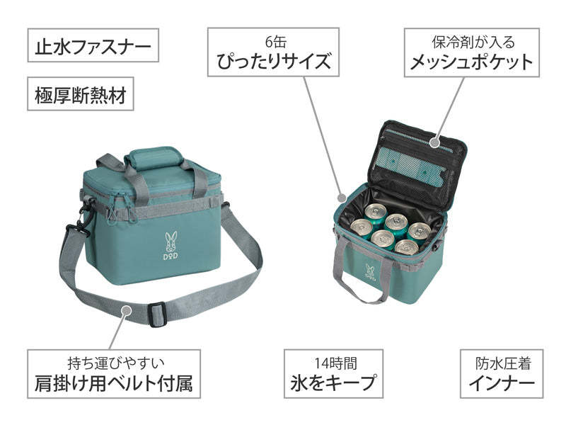 DoD Soft Kurara Cooler box (4) - Blue-Goritta Works Sdn. Bhd. 202501017603 (1619017-X)