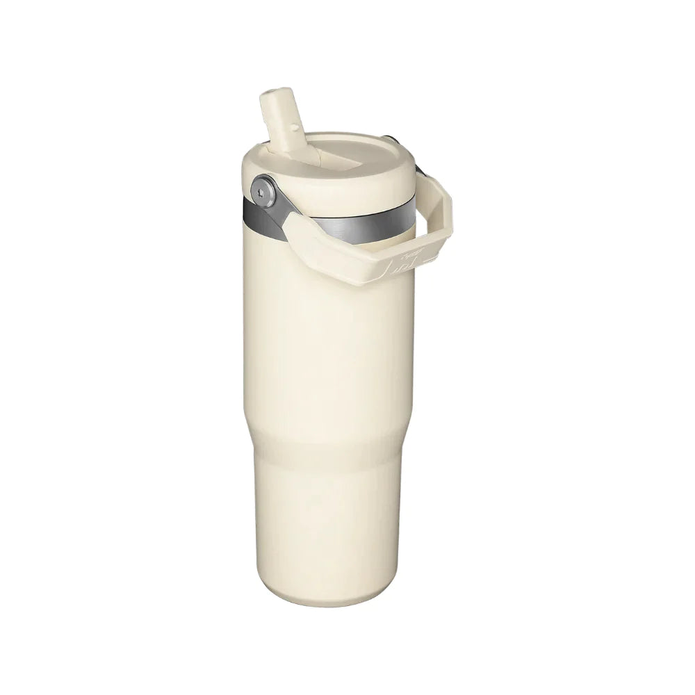 Stanley Adventure Classic Iceflow Flip Straw 30oz Tumbler - Cream-Goritta Works Sdn. Bhd. 202501017603 (1619017-X)