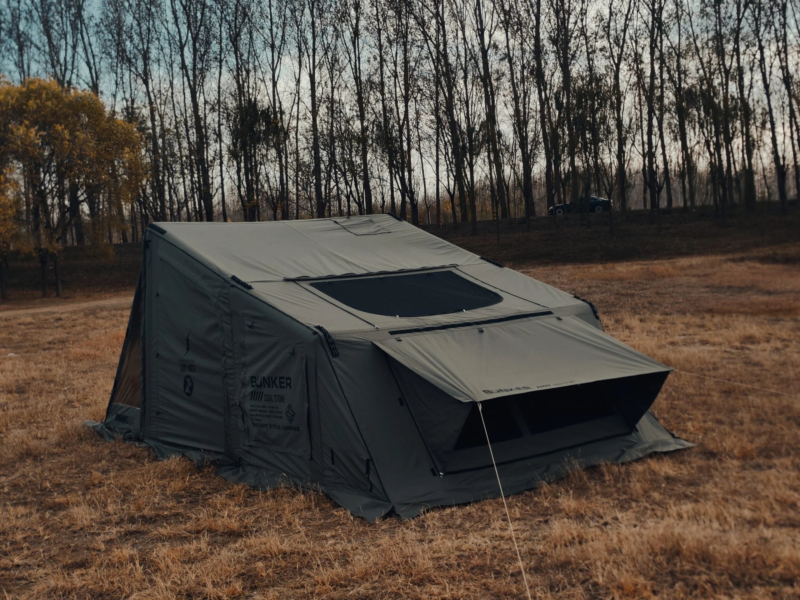 Dawning Fire Bunker 2-4 person Tent - Green