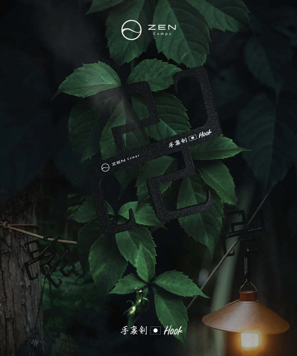 ZEN Camps Syuriken Hook (1pc)-Goritta Works Sdn. Bhd. 202501017603 (1619017-X)