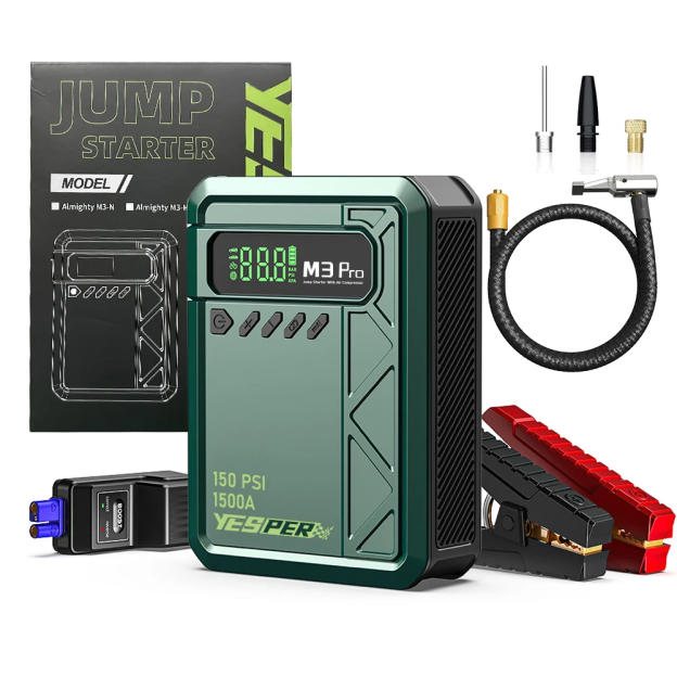 YESPER (Jump Starter + Air Pump) Almighty M3 - 8000mAh