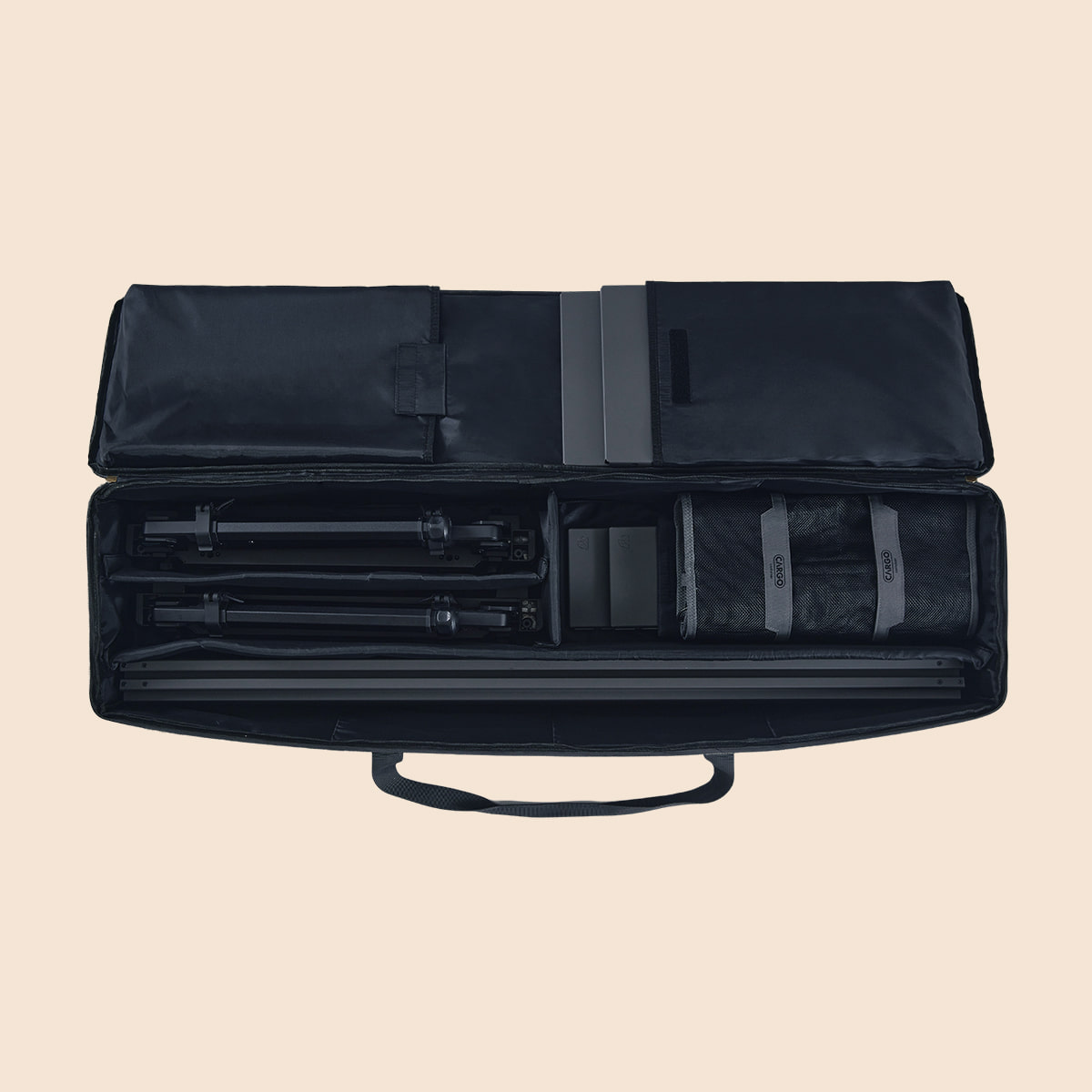 Cargo Container Comfort IGT Table (4 unit) - Black 