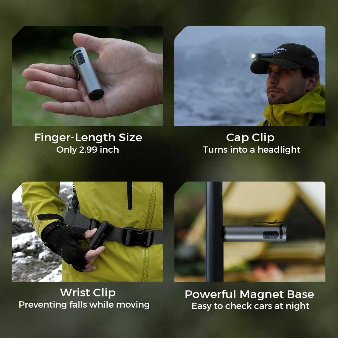 Flextail Zero Flashlight 1200LM+ EDC Case