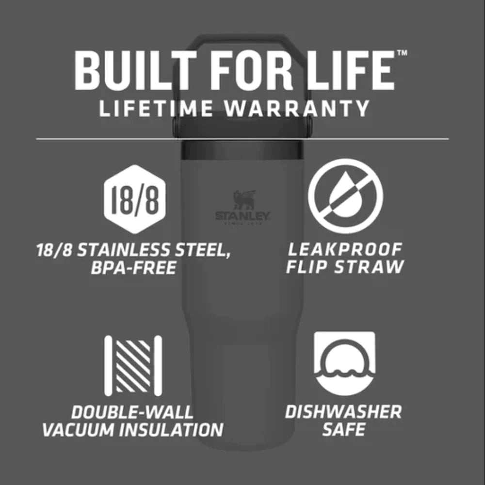 Stanley Adventure Classic Iceflow Flip Straw 30oz Tumbler - Cream-Goritta Works Sdn. Bhd. 202501017603 (1619017-X)