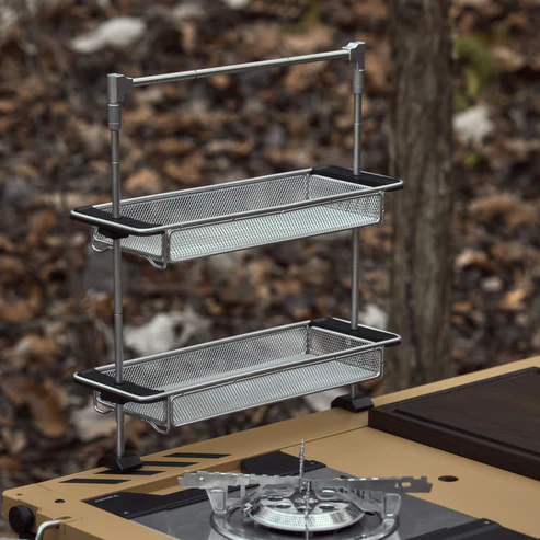 Cargo Container Double Hanger - Black