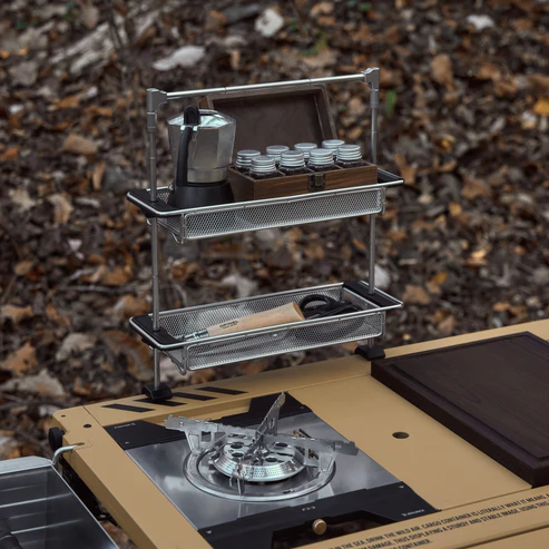 Cargo Container Double Hanger - Black