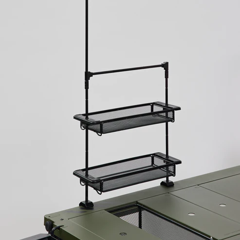Cargo Container Double Hanger - Black