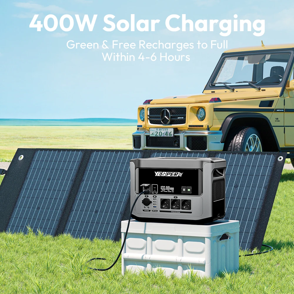 YESPER Portable Power Station PB-58 LIFEPO4 - 1408Wh