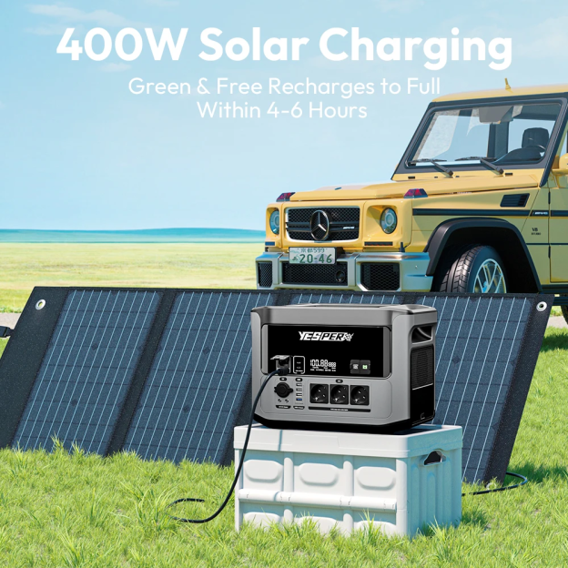 YESPER Portable Power Station PB-58 LIFEPO4 - 1408Wh