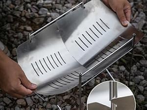 Campingmoon SOLO-A4 Camping Grill Stand