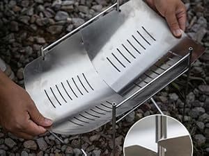 Campingmoon SOLO-A4 Camping Grill Stand