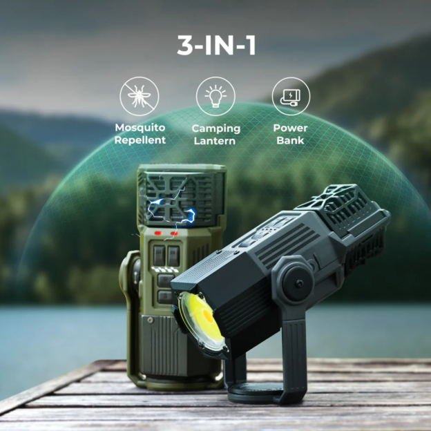 Flextail Evo Repel 3-in-1 Outdoor Mosquito Repeller Lantern - Green