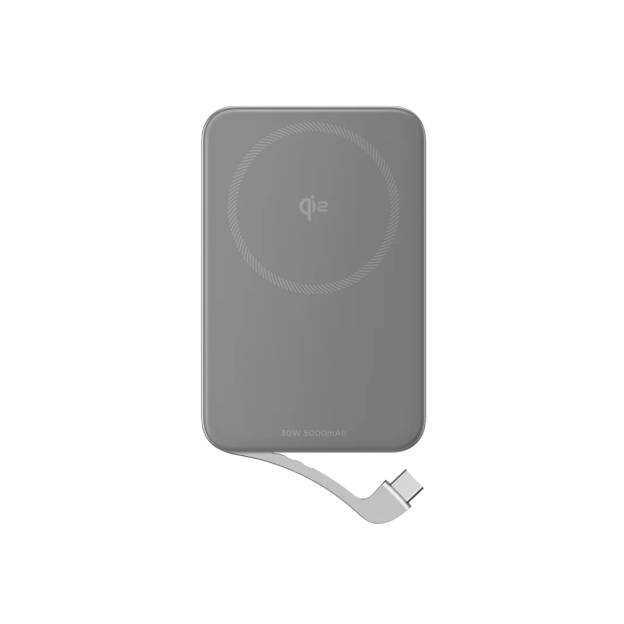 EcoFlow RAPID Magnetic Power Bank 5000mAh -Silver