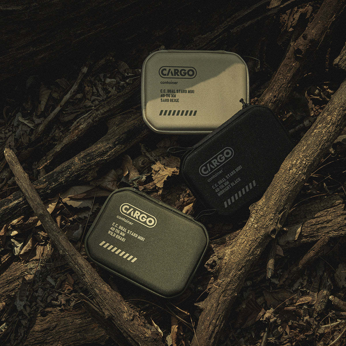 Cargo Container Dual Stand Mini - Black-Goritta Works Sdn. Bhd. 202501017603 (1619017-X)