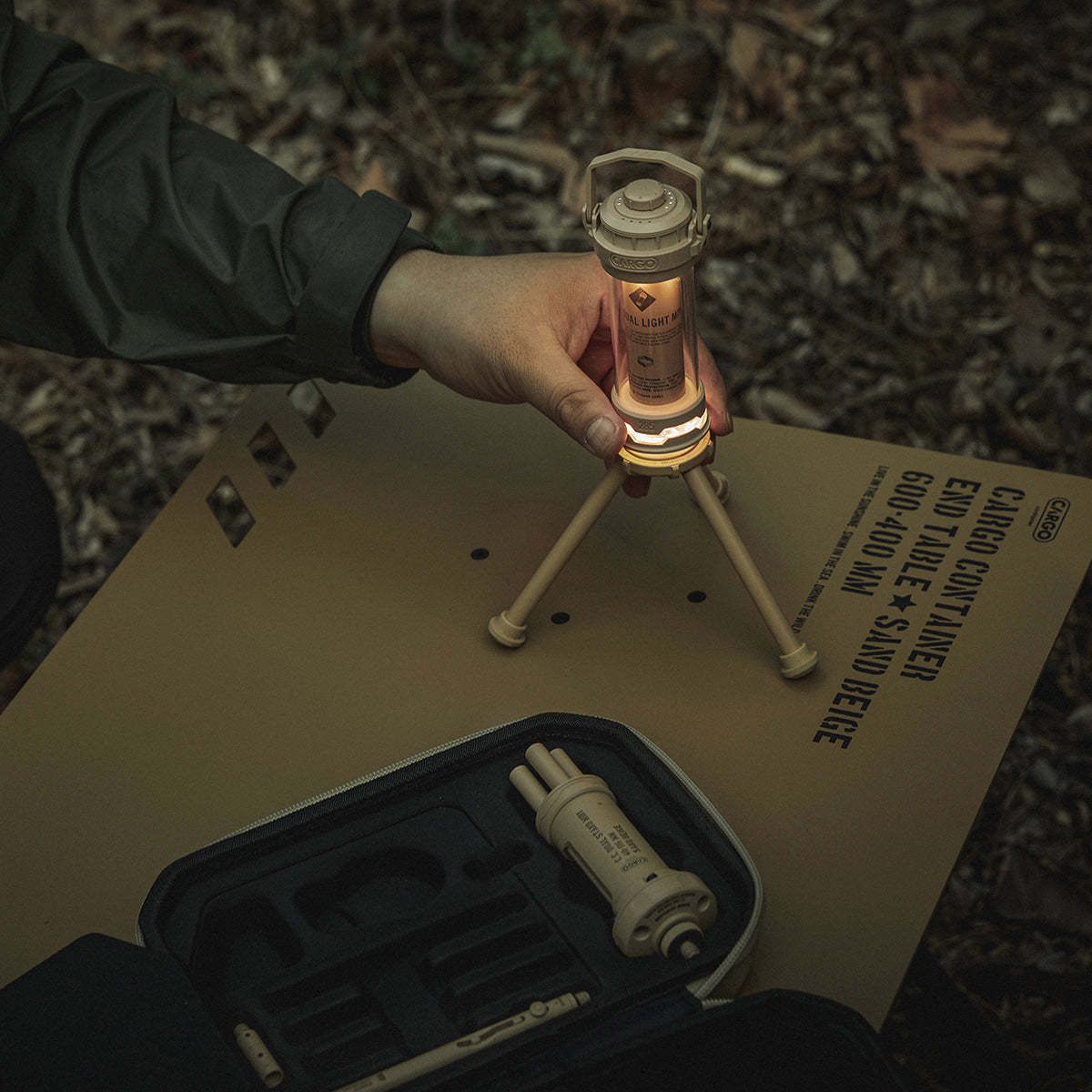 Cargo Container Dual Stand Mini - Black-Goritta Works Sdn. Bhd. 202501017603 (1619017-X)