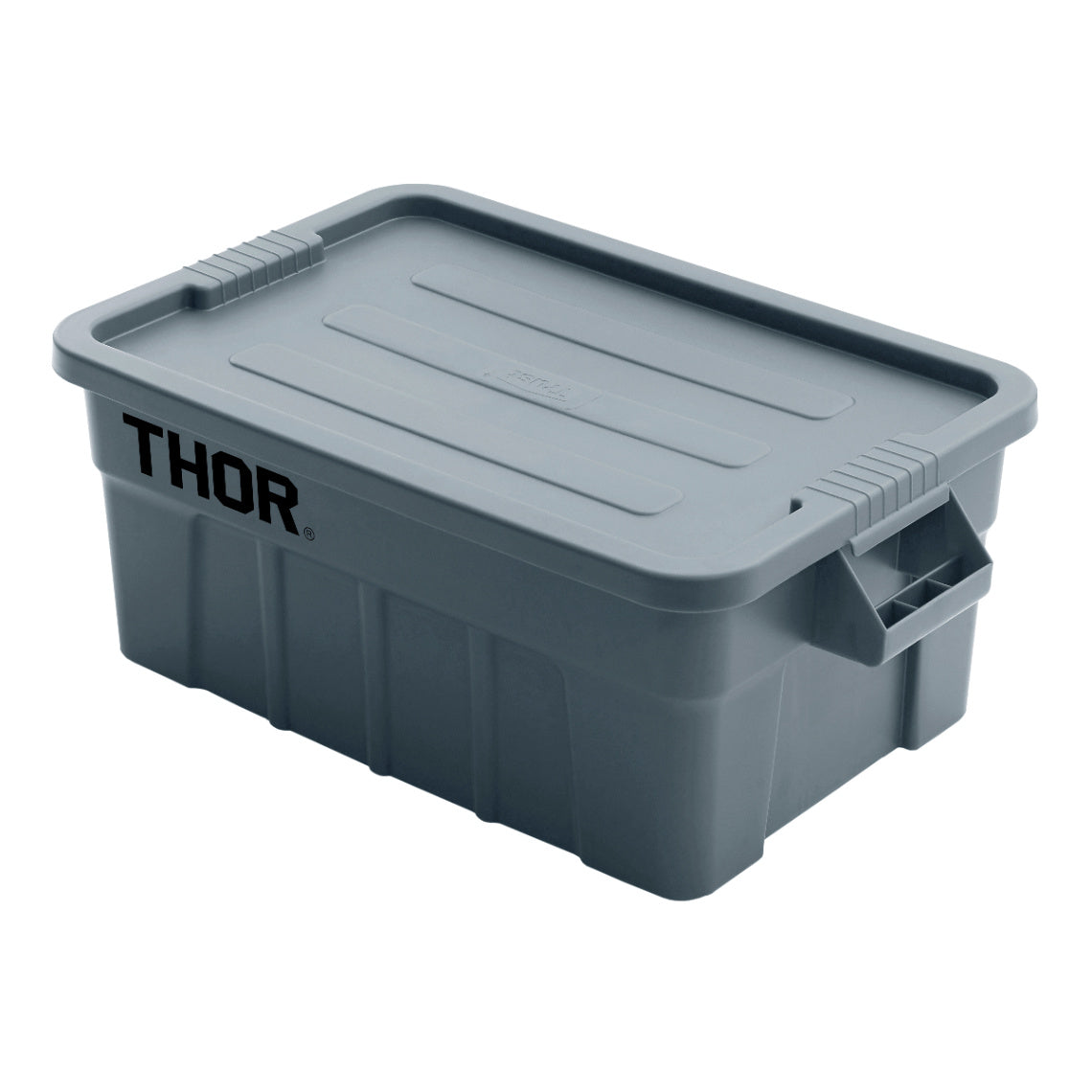 Thor Tote Box With Lid 53L - Gray-Goritta Works Sdn. Bhd. 202501017603 (1619017-X)