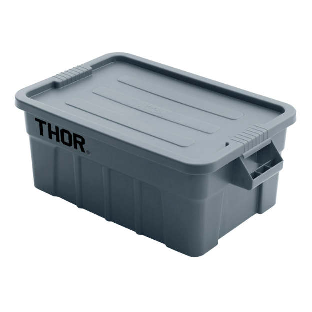Thor Tote Box With Lid 53L - Gray-Goritta Works Sdn. Bhd. 202501017603 (1619017-X)