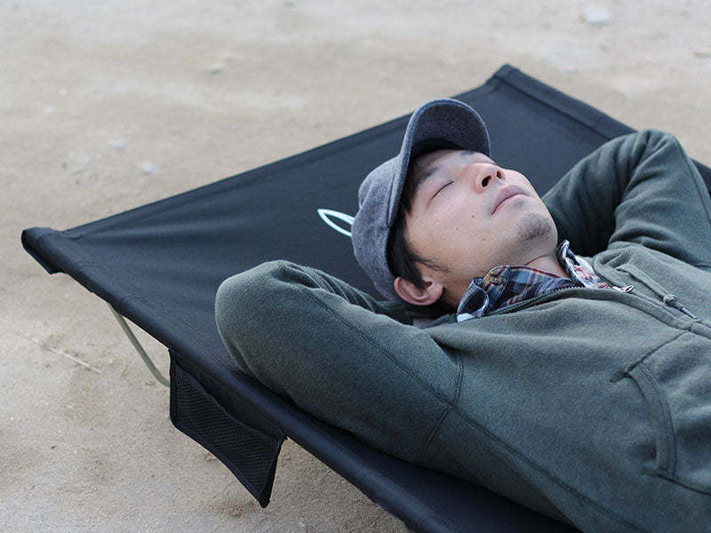 DoD Wide Camping Bed - Black-Goritta Works Sdn. Bhd. 202501017603 (1619017-X)