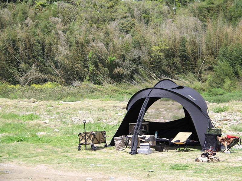 DoD Fire Base 8 person Tent - Black-Goritta Works Sdn. Bhd. 202501017603 (1619017-X)