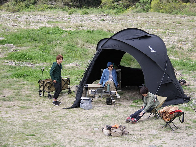 DoD Fire Base 8 person Tent - Black – Goritta Works Sdn. Bhd