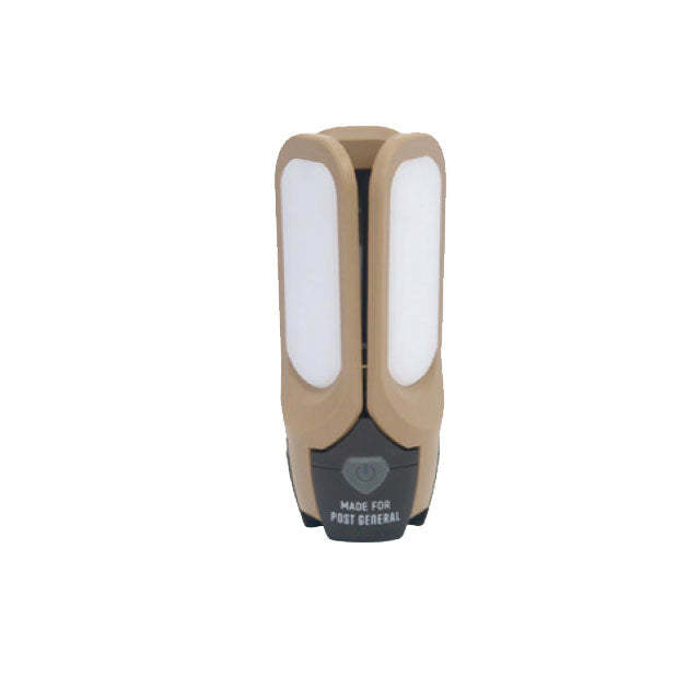 Post General Tri-Panel Solar Charged LED Light - Sand Beige