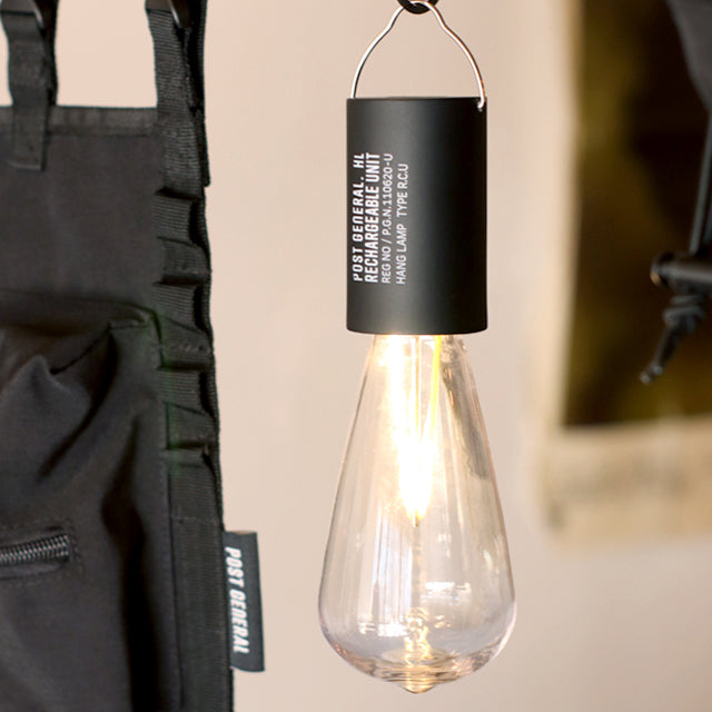 Post General Hang Lamp Rechargeable Unit Type 1 - Black-Goritta Works Sdn. Bhd. 202501017603 (1619017-X)