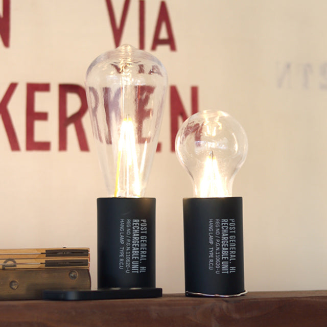 Post General Hang Lamp Rechargeable Unit Type 1 - Black-Goritta Works Sdn. Bhd. 202501017603 (1619017-X)